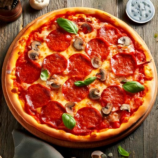 Pizza al horno de barro